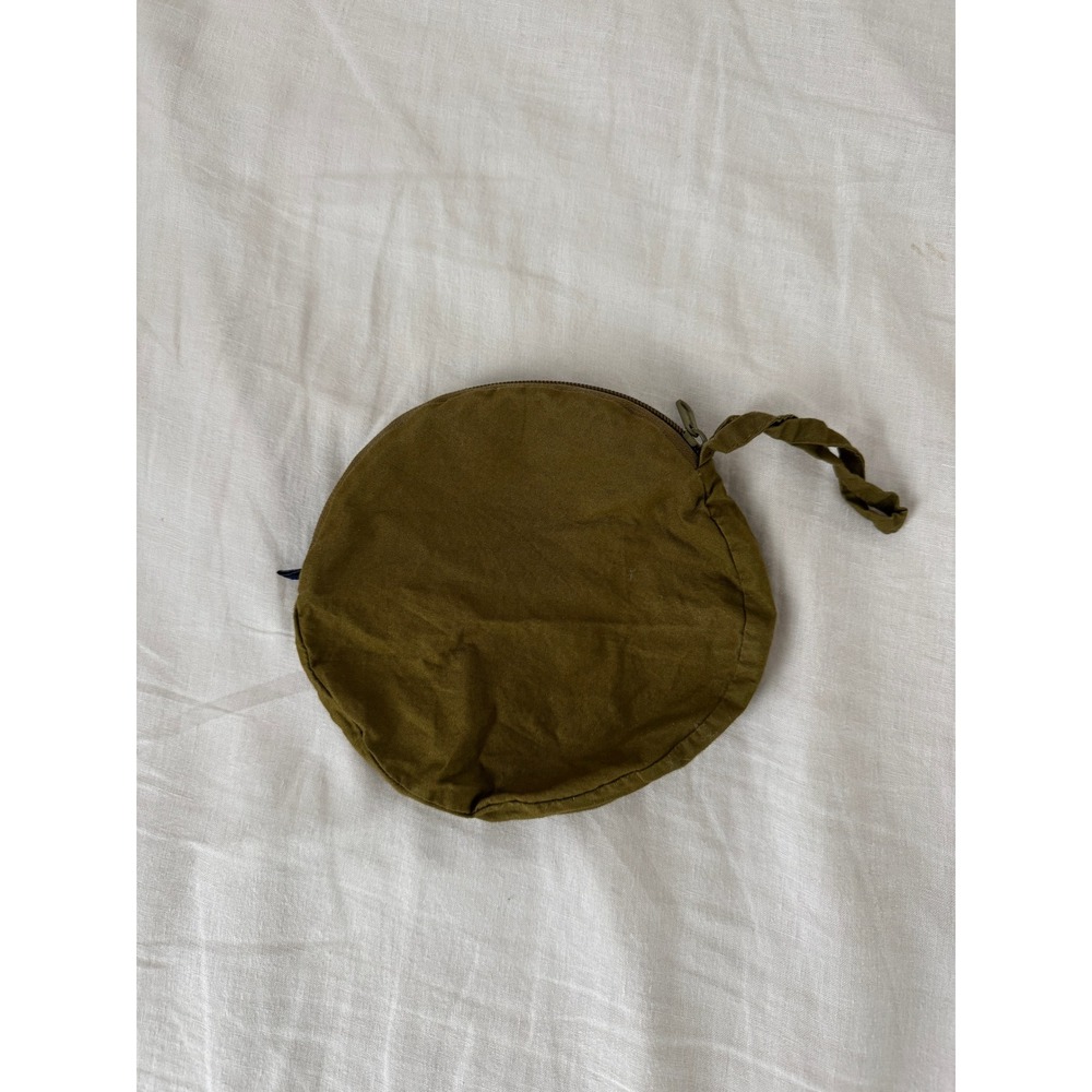 BAGGU Small Round Hat Pouch 100% Organic Cotton Circle Bag